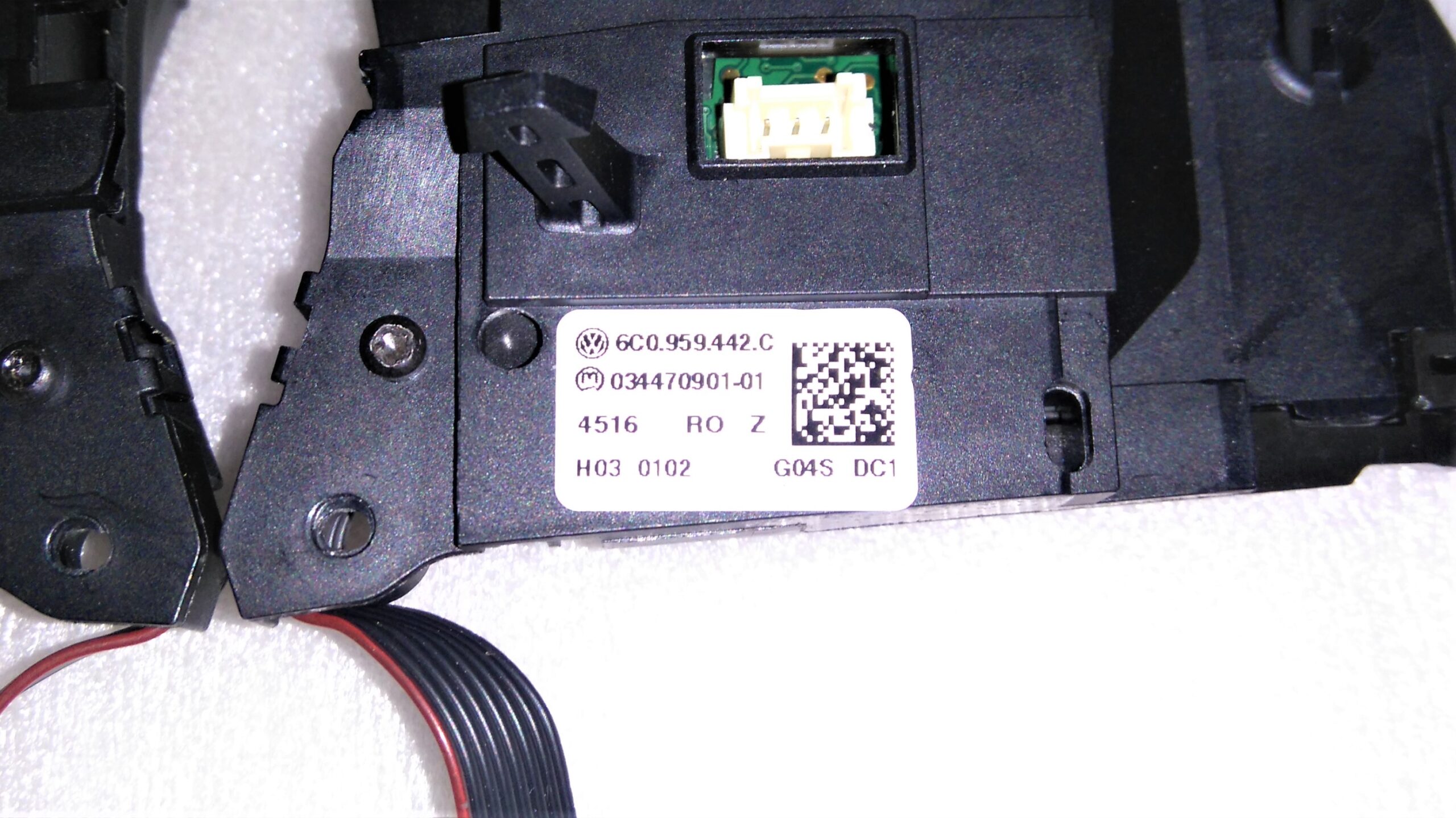 Przyciski 6C0959442C – widok z tyłu